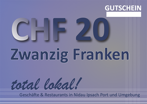 Gutschein für Webseite 20